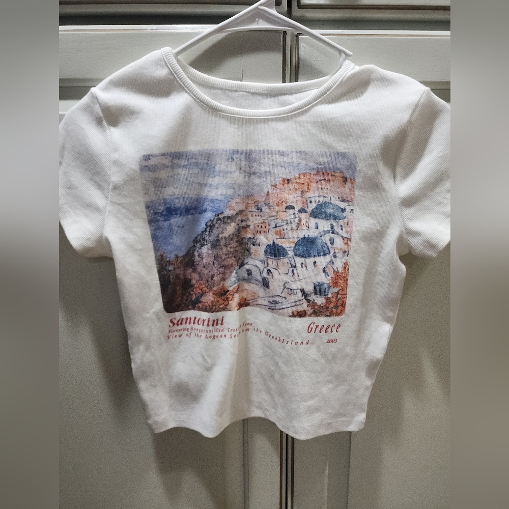 Santorini Greece Shirt